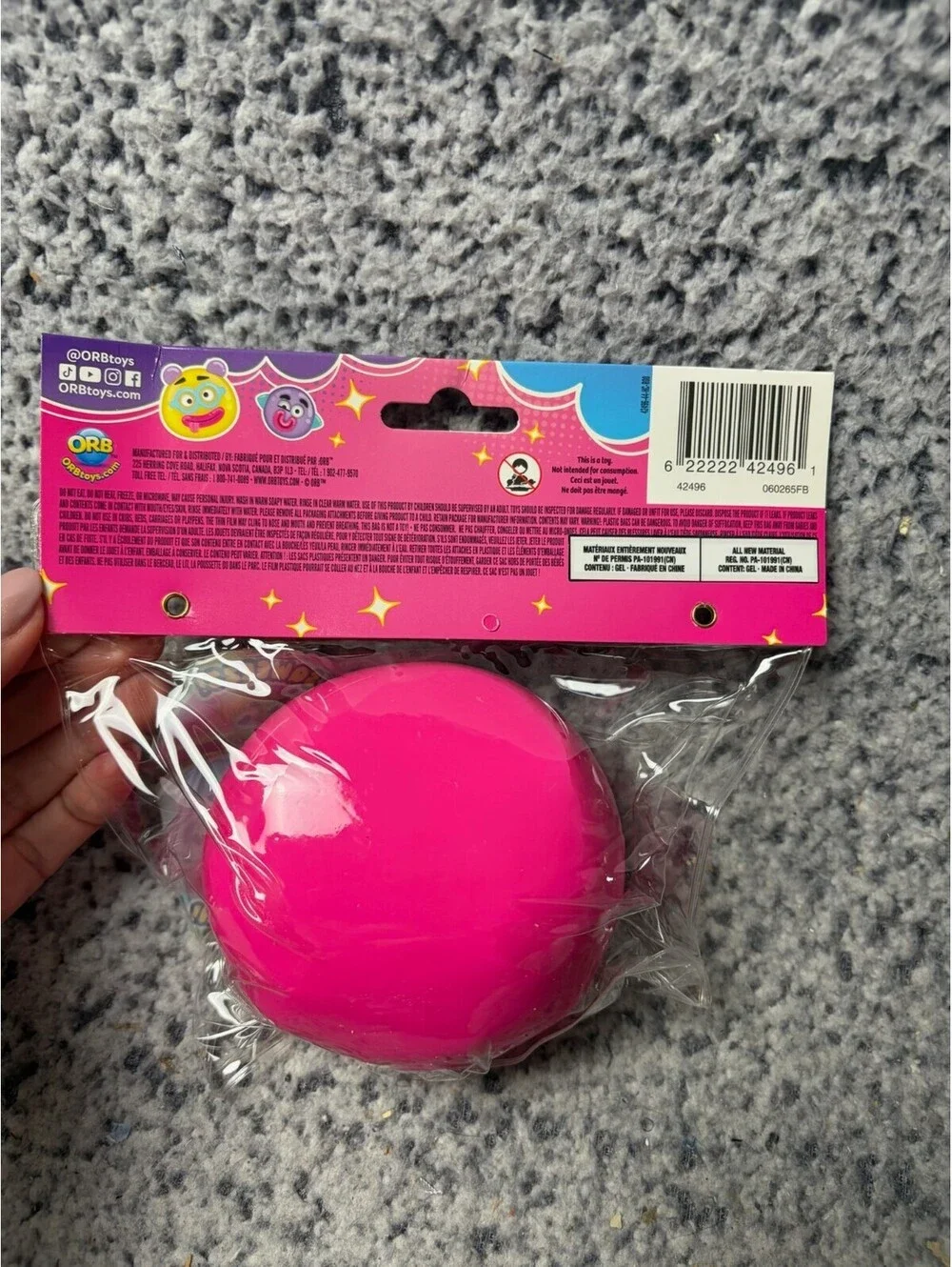 Hot Pink Smusher- Authentic Orb smusher Face Swapping Toy Fast Shipping